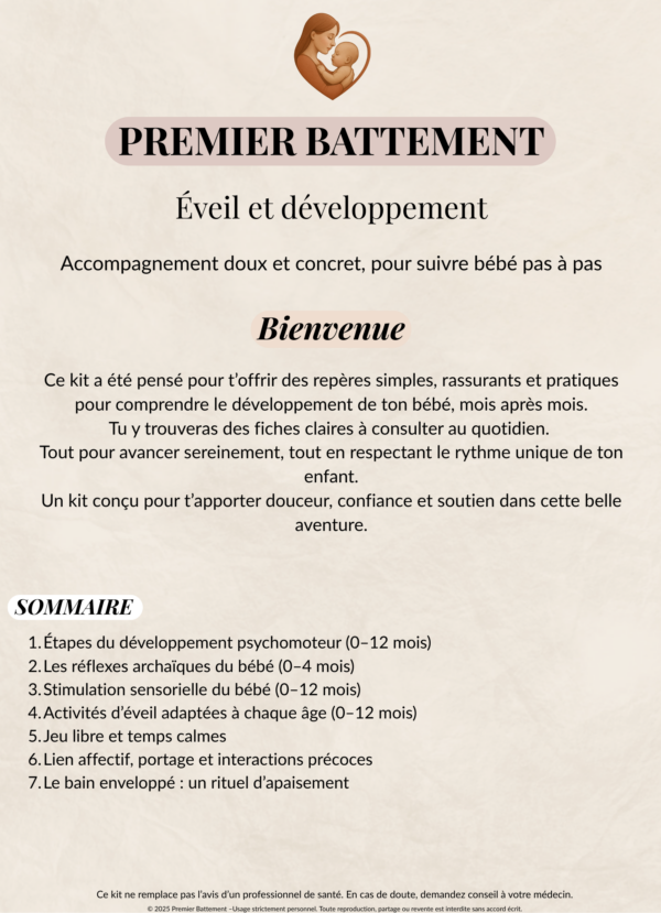 cover Kit eveil et développement Kit éveil & développement